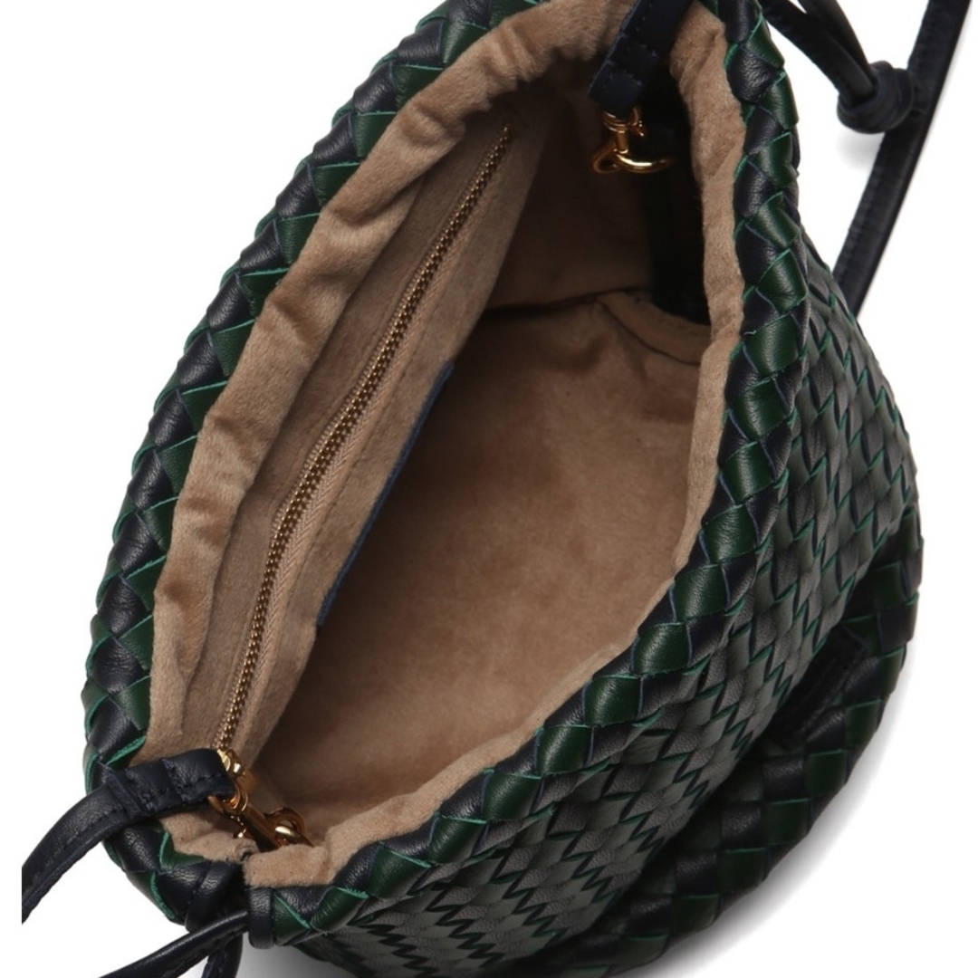 ch!iii bag B&Y別注 メッシュドロストレザーショルダーバッグ 巾着