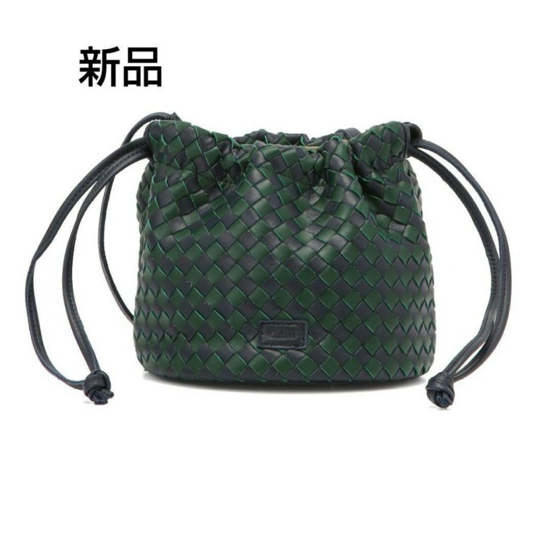 ch!iii bag B&Y別注 メッシュドロストレザーショルダーバッグ 巾着 www