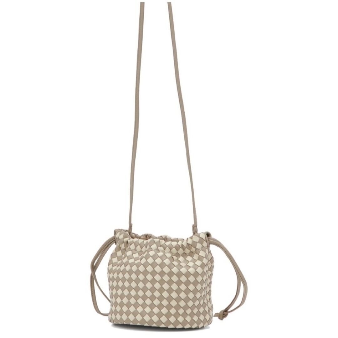 ch!iii bag B&Y別注 メッシュドロストレザーショルダーバッグ 巾着 www