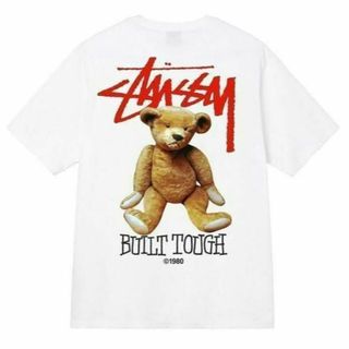 ステューシー(STUSSY)のステューシー Tシャツ STUSSY BUILT TOUGH TEE 半袖 L(Tシャツ/カットソー(半袖/袖なし))