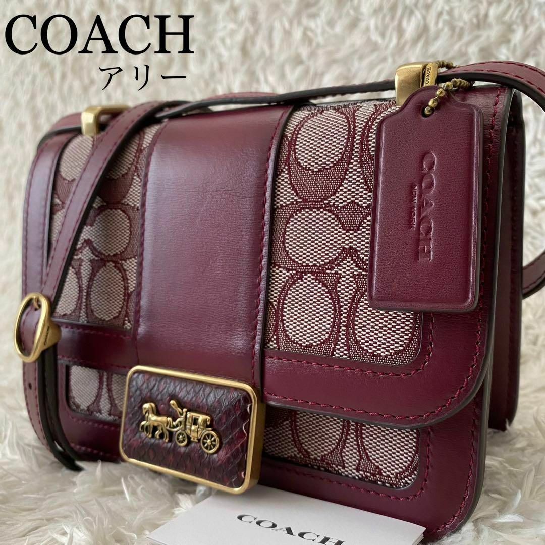 COACH - ☆新品同様 COACH コーチ アリー ショルダーバッグ ...