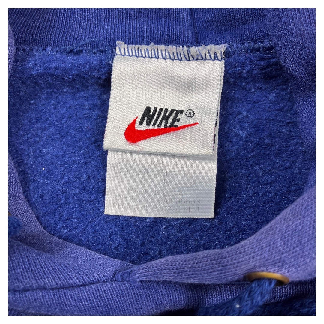 90s USA製 NIKE ナイキ パーカー 銀タグ スウェット