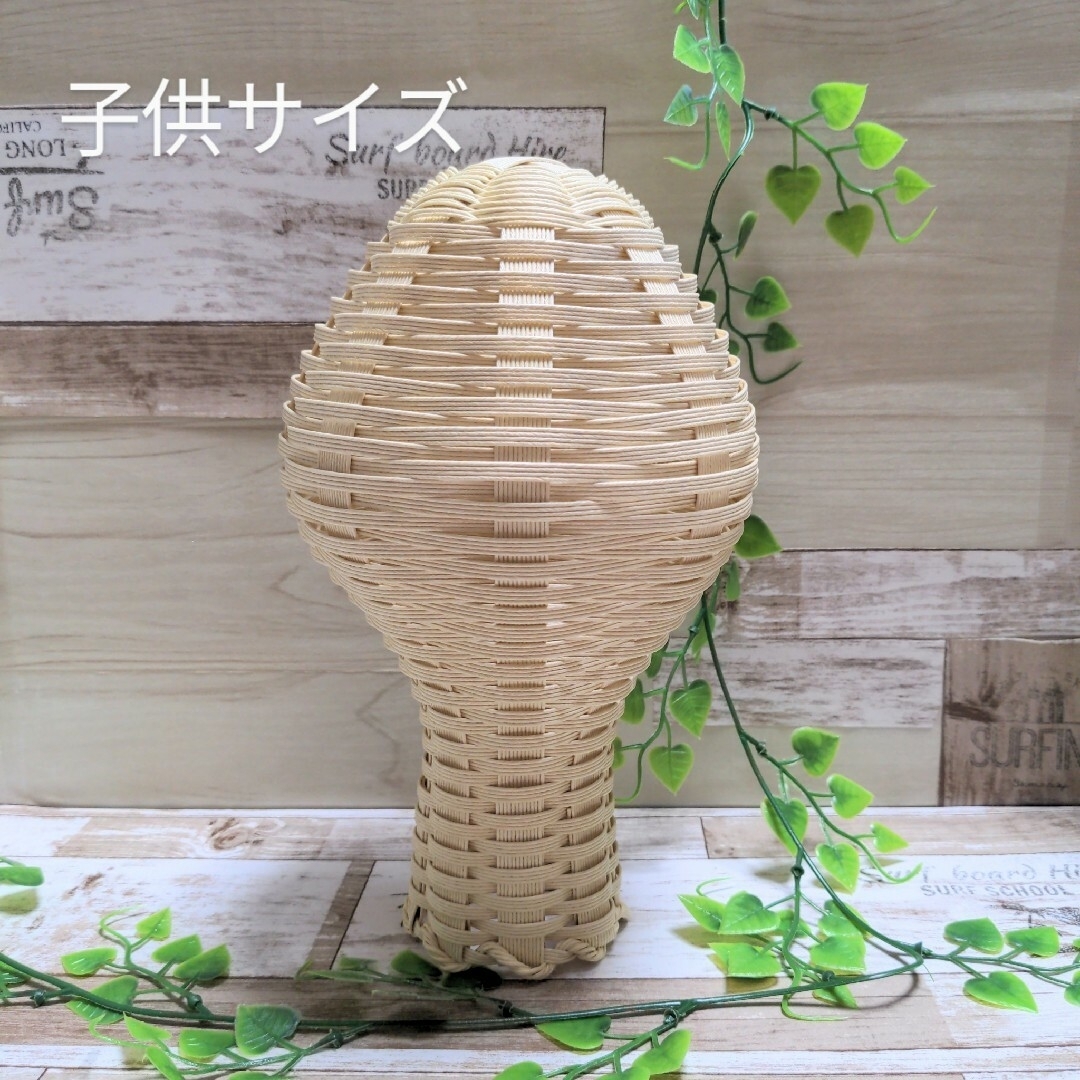 mamo様専用☆帽子スタンド ヘッドトルソー☆アイボリー色の通販 by