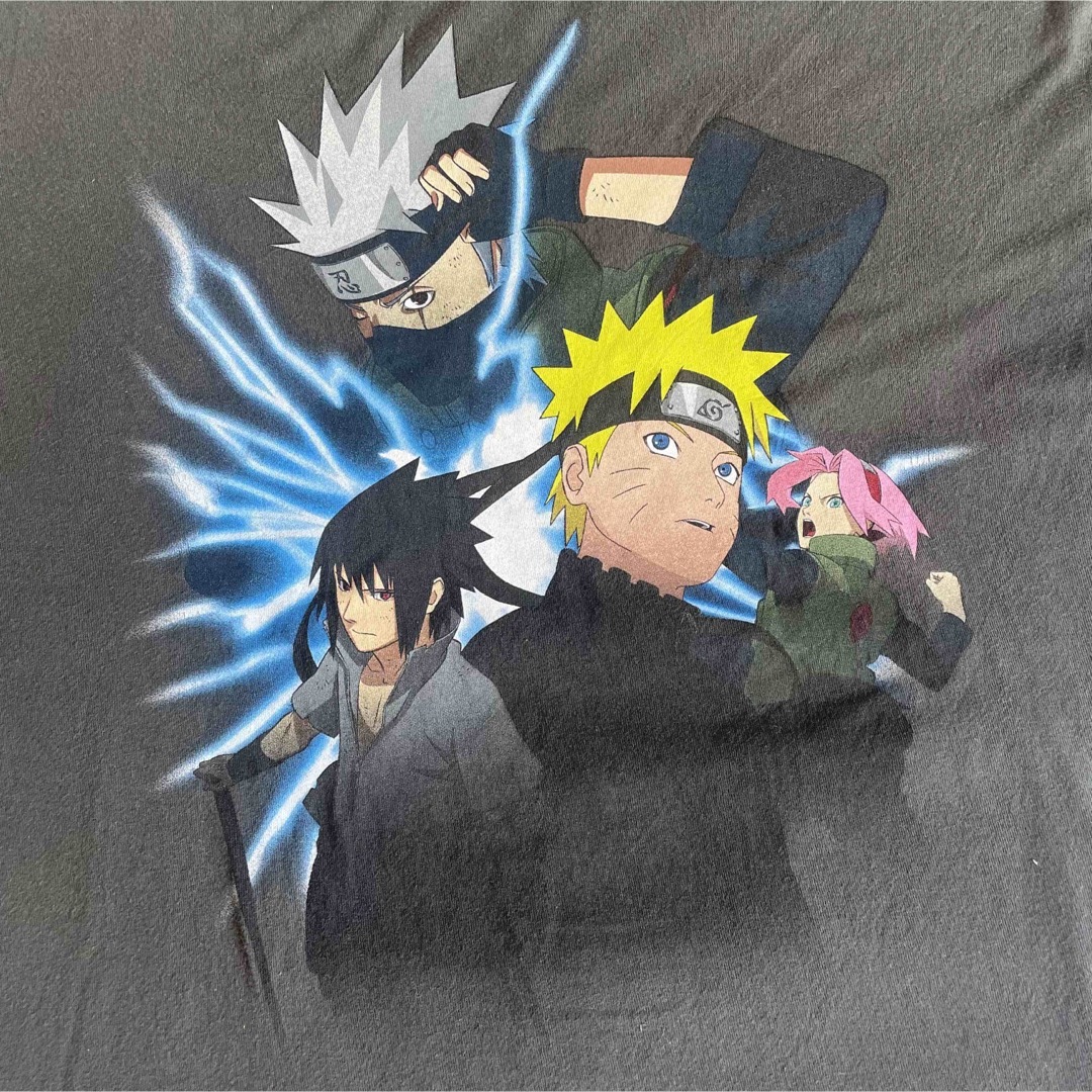 【NARUTO】00s ナルト　疾風伝　Tシャツ　old アニメ　漫画　忍者