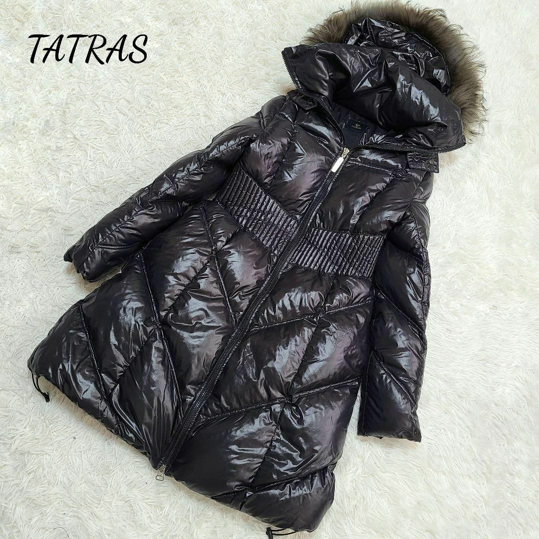 美品 タトラス ダウンコート M エストネーション別注 3way ファー | フリマアプリ ラクマ