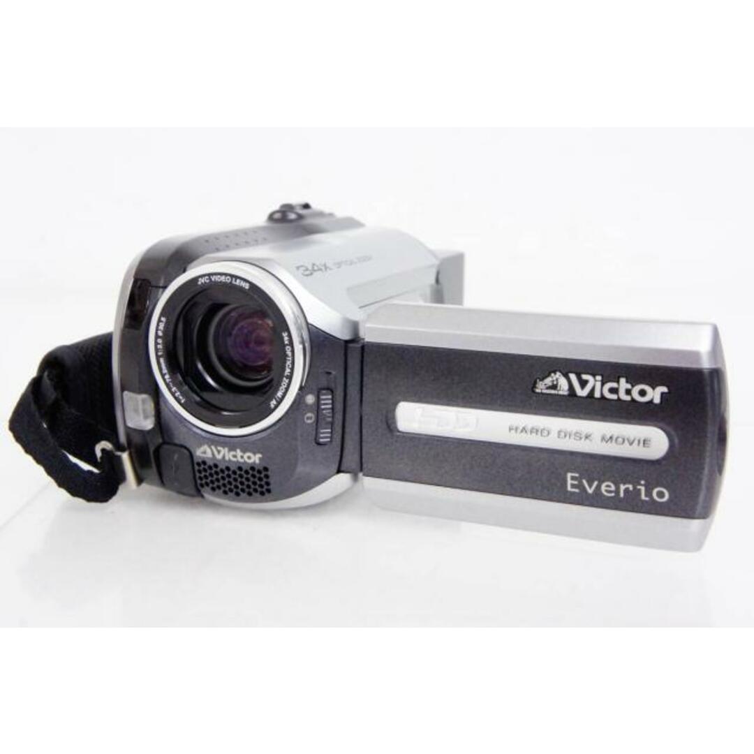 スマホ/家電/カメラJVC ビデオカメラ GZ-MG130 30GB内蔵メモリー
