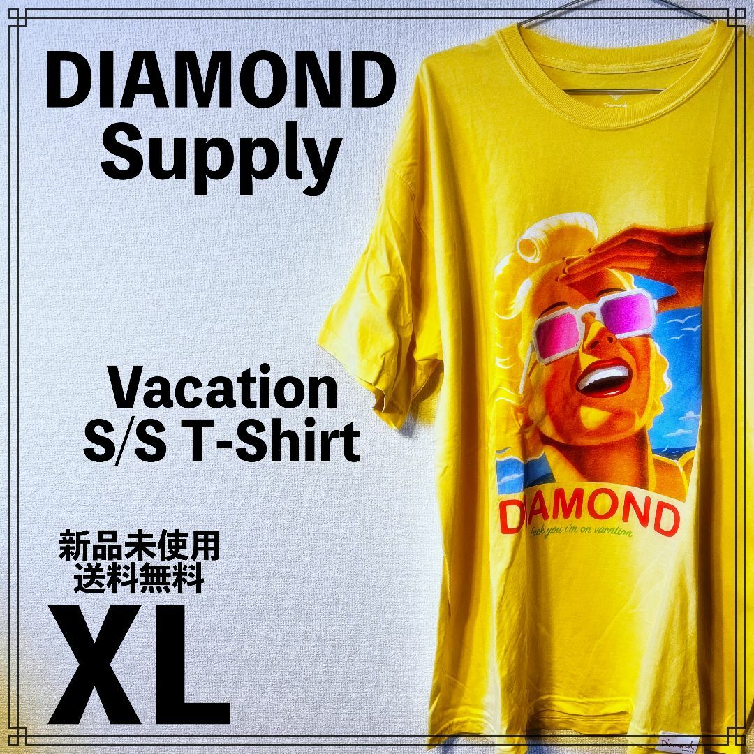 DIAMOND Supply Vacation S/S T-Shirt XL