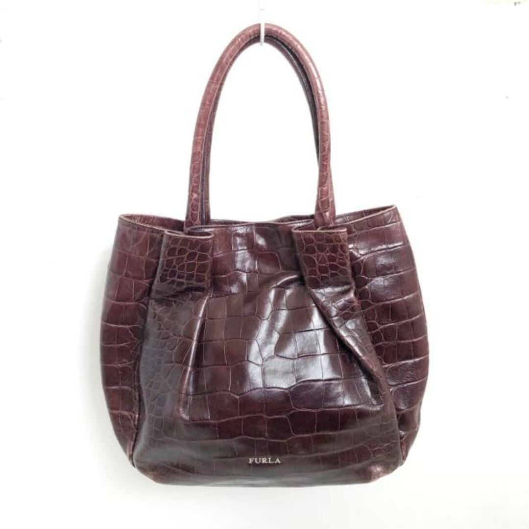 Furla - フルラ トートバッグ - ボルドー レザーの通販 by ブラン