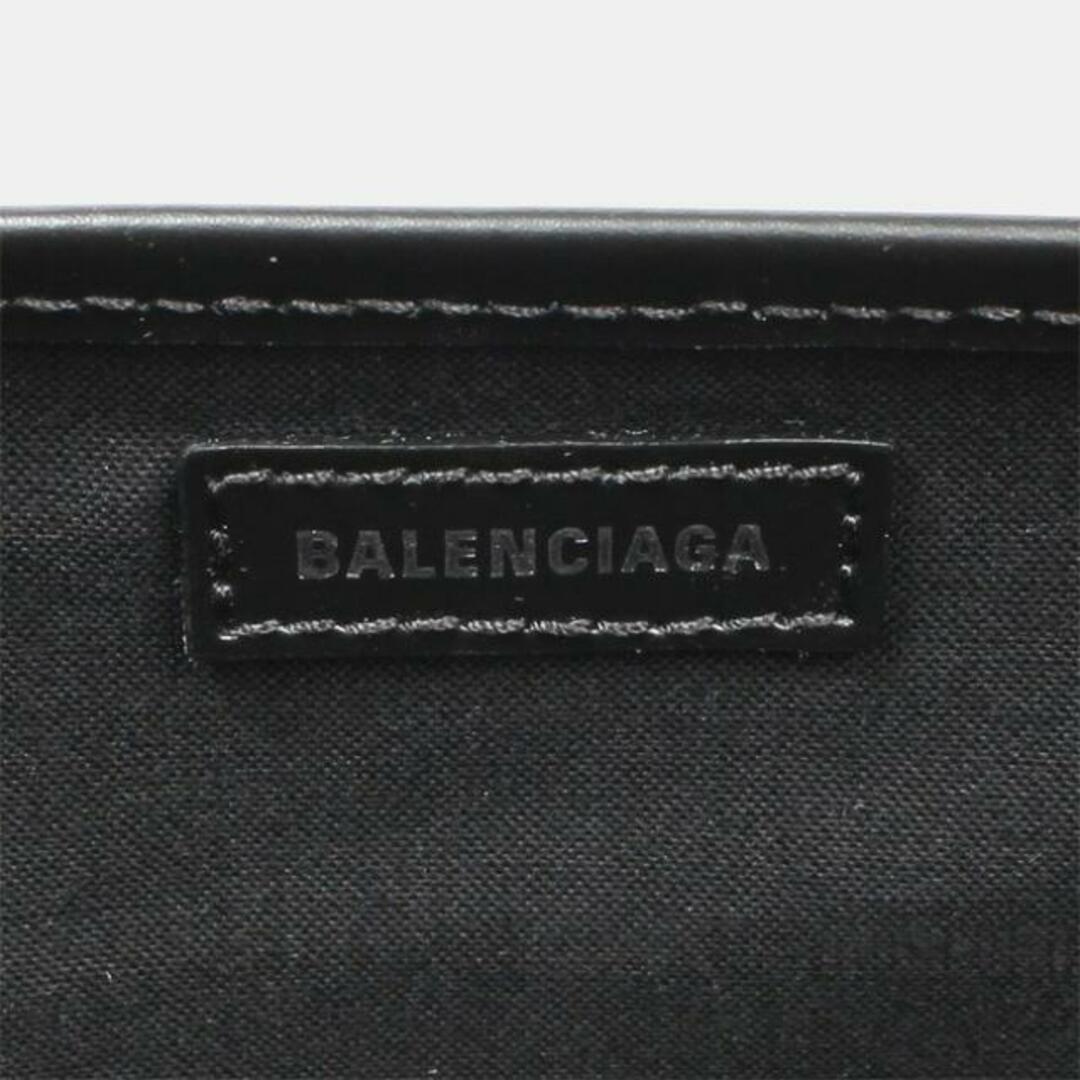 【新品未使用】 BALENCIAGA バレンシアガ ハンドバッグ トート NAVY SMALL CABAS ネイビースモールキャバス キャンバス 3399332HH3N 【NATURAL BLACK】