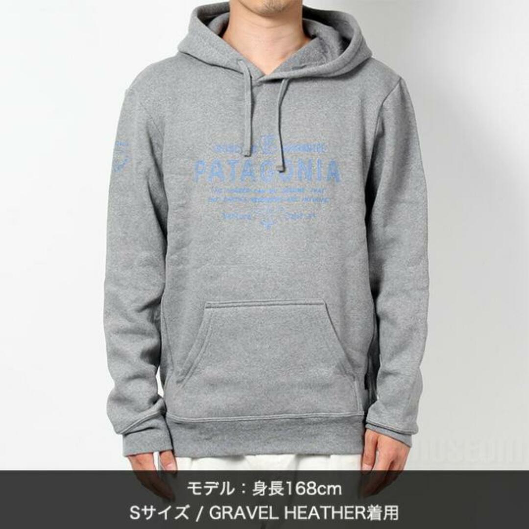 【新品未使用】 patagonia パタゴニア フーディ― パーカー プルオーバー FORGE MARK UPRISAL HOODY 39653 【Lサイズ/GRAVEL HEATHER】 1