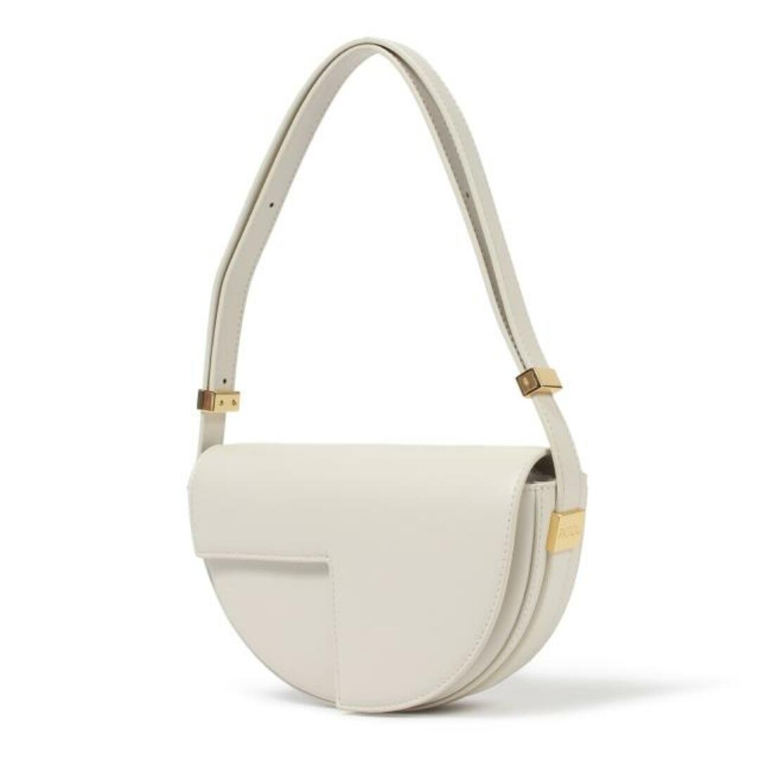 カラーIVORY【新品未使用】 PATOU パトゥ ハンドバッグ ショルダーバッグ ハーフムーンバッグ LE PETIT PATOU BA0035013 【IVORY】