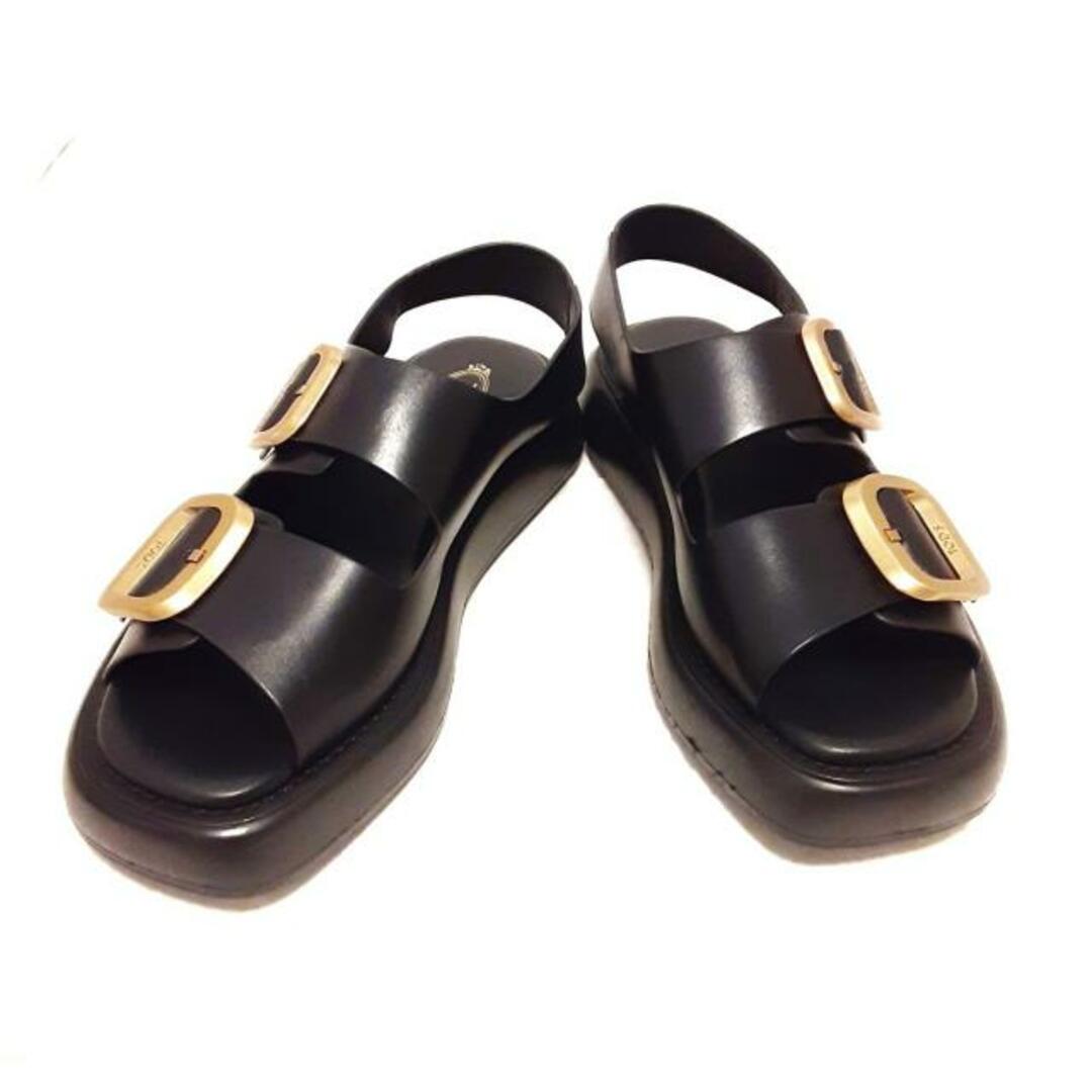 TOD'S - トッズ サンダル 37 レディース美品 - 黒の通販 by ブラン