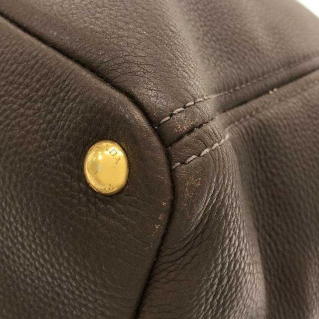 PRADA - プラダ トートバッグ - ダークブラウンの通販 by ブランディア