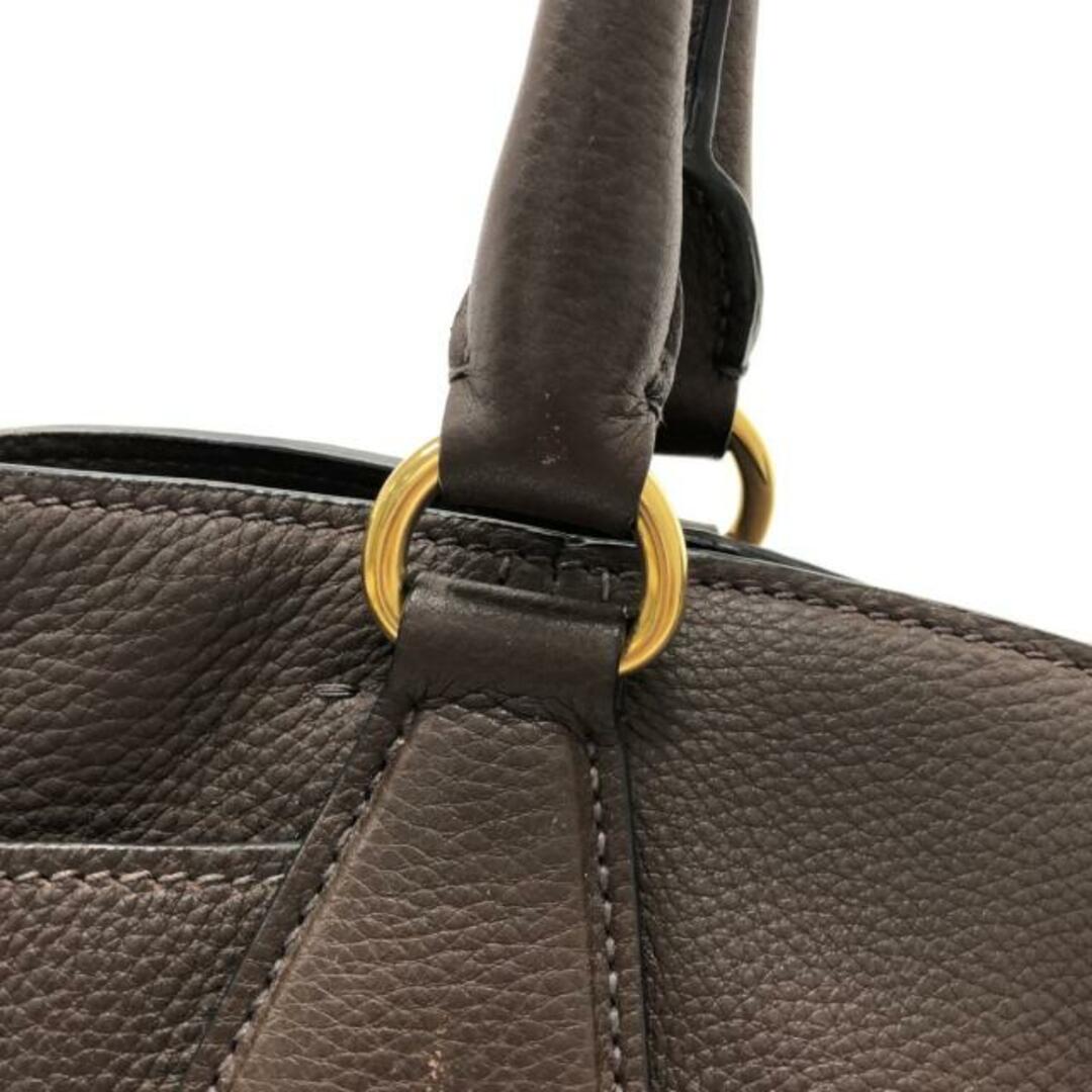 PRADA - プラダ トートバッグ - ダークブラウンの通販 by ブランディア