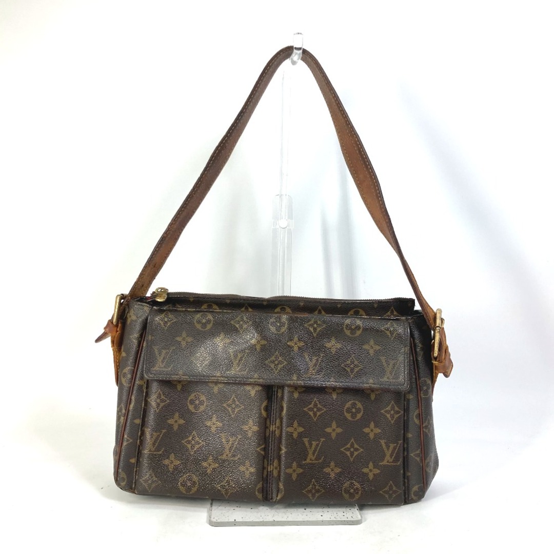 ルイヴィトン LOUIS VUITTON ヴィバシテGM M51163 モノグラム カバン 肩掛け ショルダーバッグ モノグラムキャンバス ブラウン