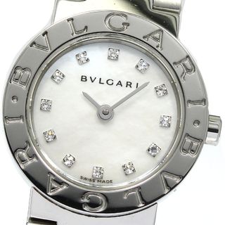 ブルガリ(BVLGARI)のブルガリ BVLGARI BB23SS ブルガリブルガリ 12Pダイヤ クォーツ レディース 美品 _760625【ev10】(腕時計)