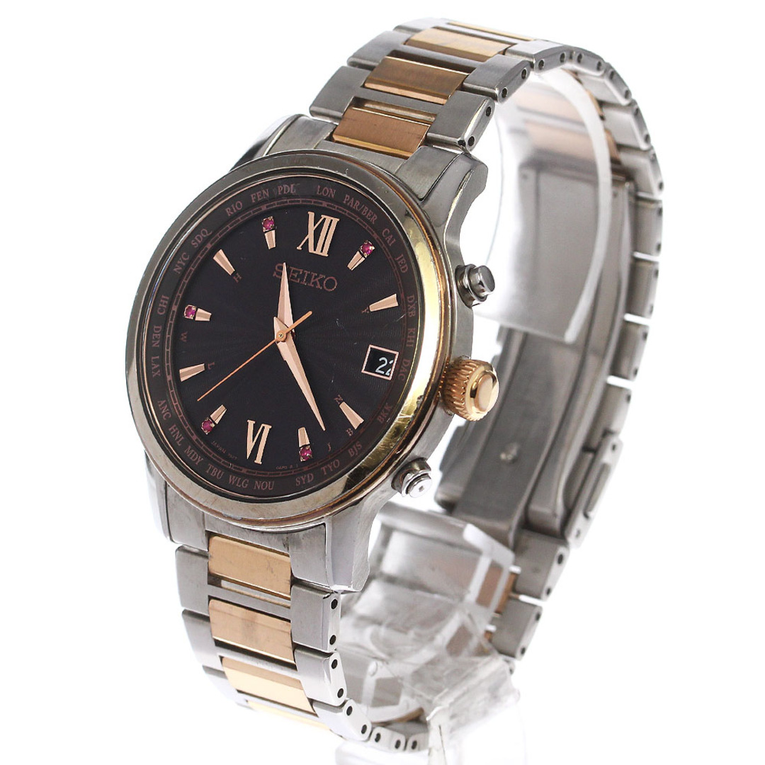 SEIKO(セイコー)のセイコー SEIKO SAGZ100/7B27-0AK0 ブライツ 限定800本 5Pルビー ソーラー電波 メンズ _769593【ev10】 メンズの時計(腕時計(アナログ))の商品写真