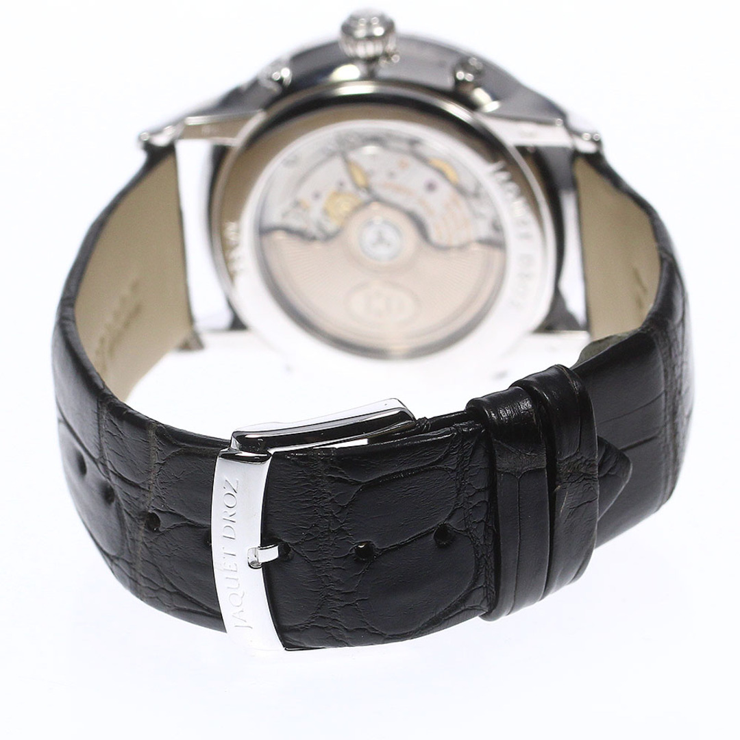 ジャケドロー JAQUET DROZ J012624203 ルナ レトログラード K18WG ムーンフェイズ 自動巻き メンズ 良品 _753482 メンズの時計(腕時計(アナログ))の商品写真