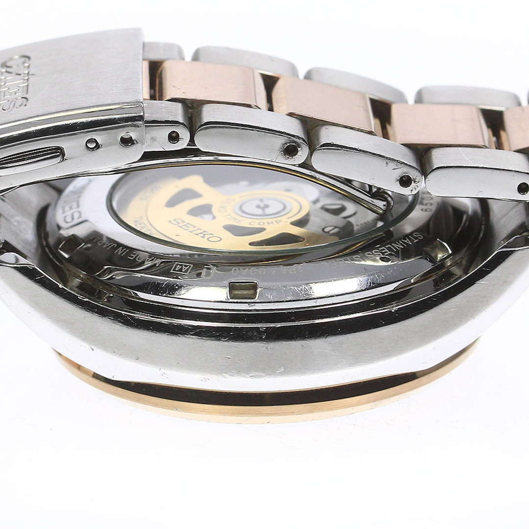 SEIKO(セイコー)のセイコー SEIKO SSA308J1/4R57-00A0 プレサージュ パワーリザーブ 自動巻き メンズ _769173【ev10】 メンズの時計(腕時計(アナログ))の商品写真