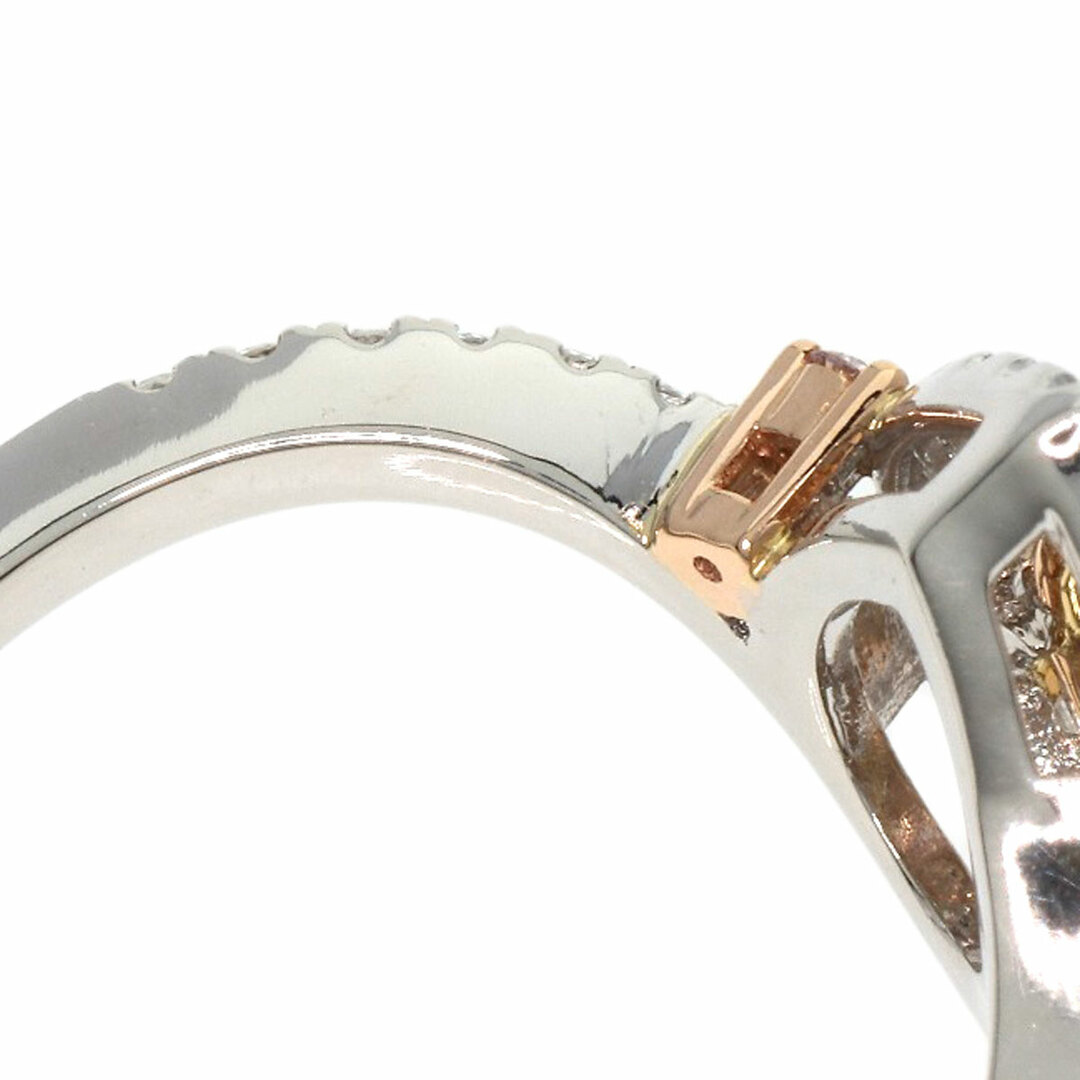 SELECT JEWELRY ピンク ダイヤモンド リング・指輪 PT900 K18PG レディース レディースのアクセサリー(リング(指輪))の商品写真