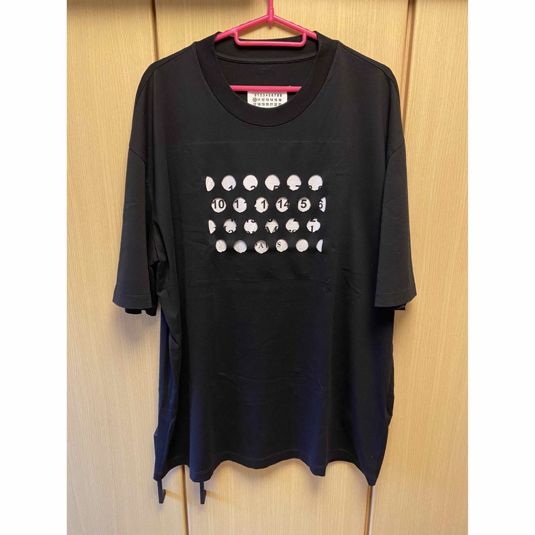 メゾンマルジェラ maisonmargiela 未使用 白Tシャツ ロゴ Ｓ