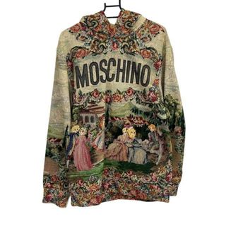 モスキーノ(MOSCHINO)のモスキーノ パーカー サイズI36 S美品  -(パーカー)