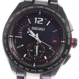 セイコー(SEIKO)のセイコー SEIKO SAGA267/8B63-0AS0 ブライツ フライト エキスパート ソーラー電波 メンズ 箱・保証書付き_761358【ev10】(腕時計(アナログ))