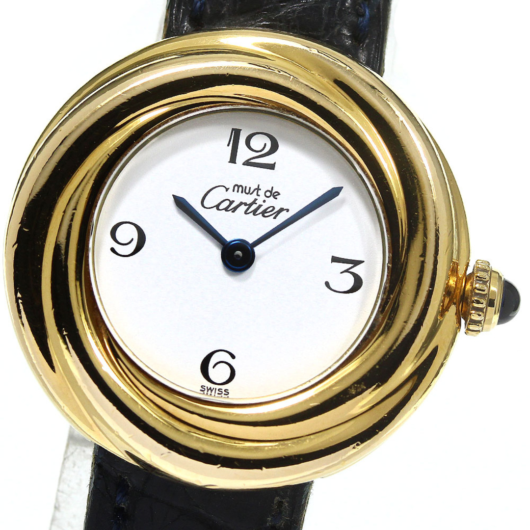 カルティエ CARTIER W1010844 マスト トリニティ SV925 クォーツ レディース _768135