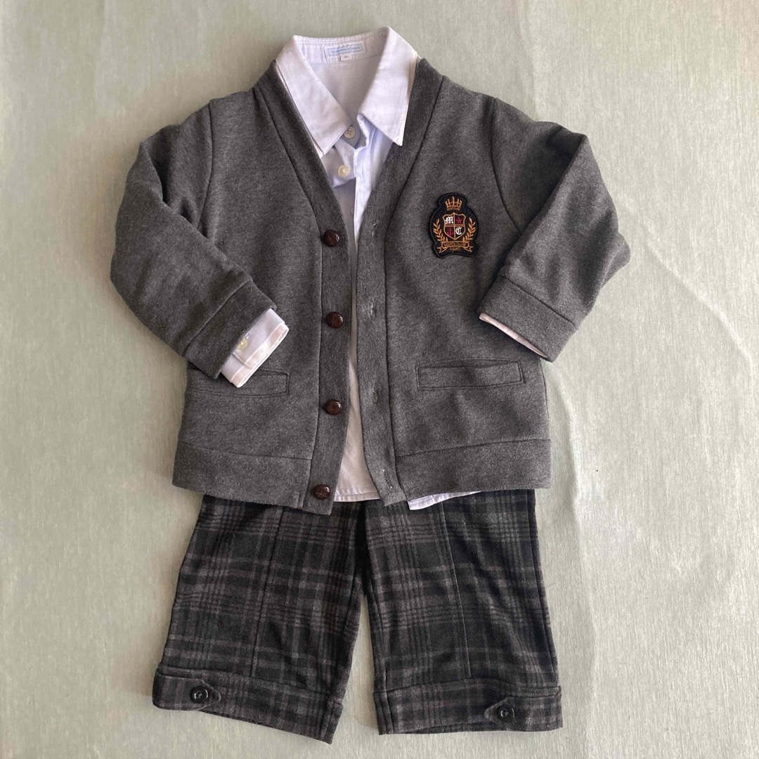 Men's Club(メンズクラブ)のキッズ☆フォーマルセットアップ キッズ/ベビー/マタニティのキッズ服男の子用(90cm~)(ドレス/フォーマル)の商品写真