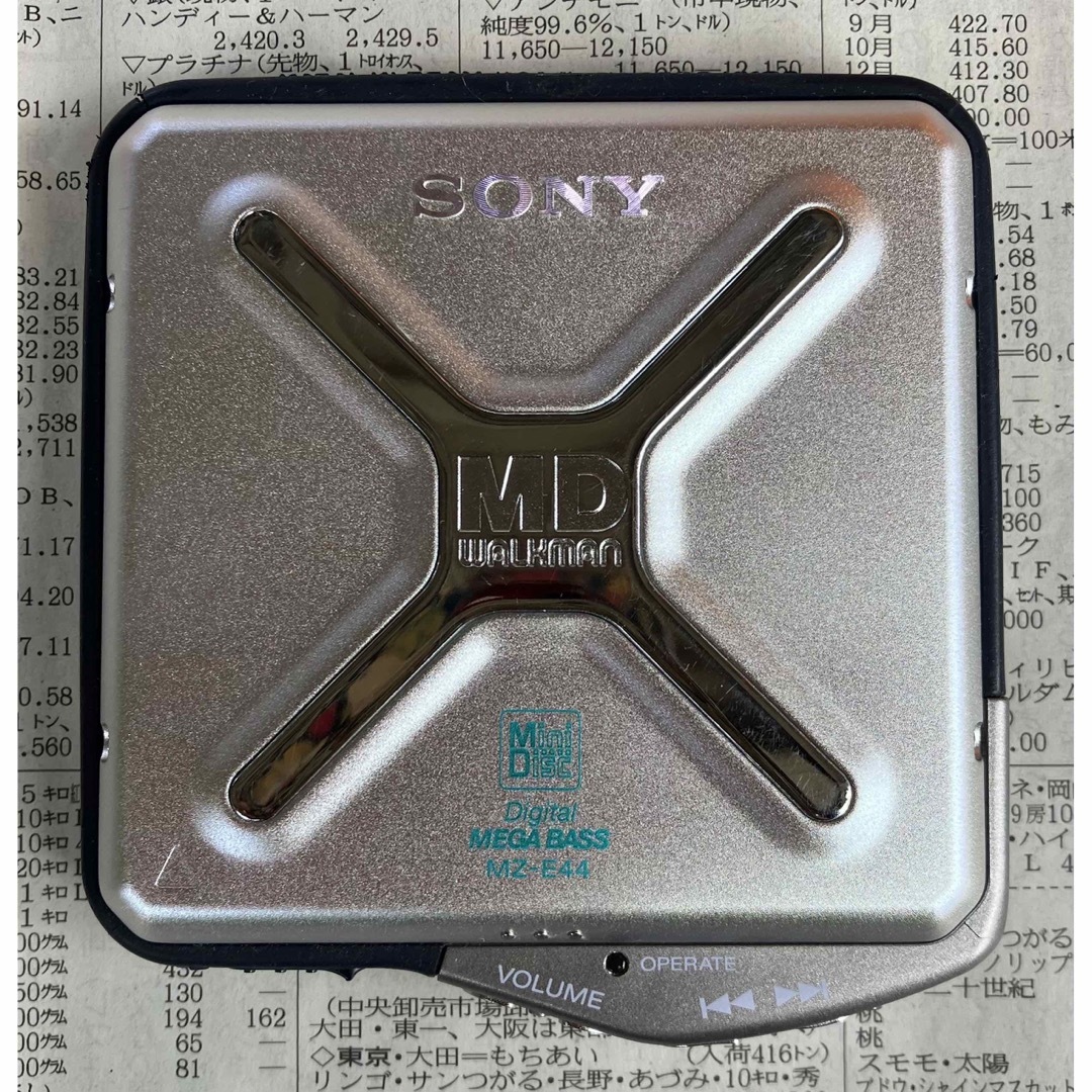 1998年　ヴィンテージ SONY MDウォークマン MZ-E44 ジャンク品