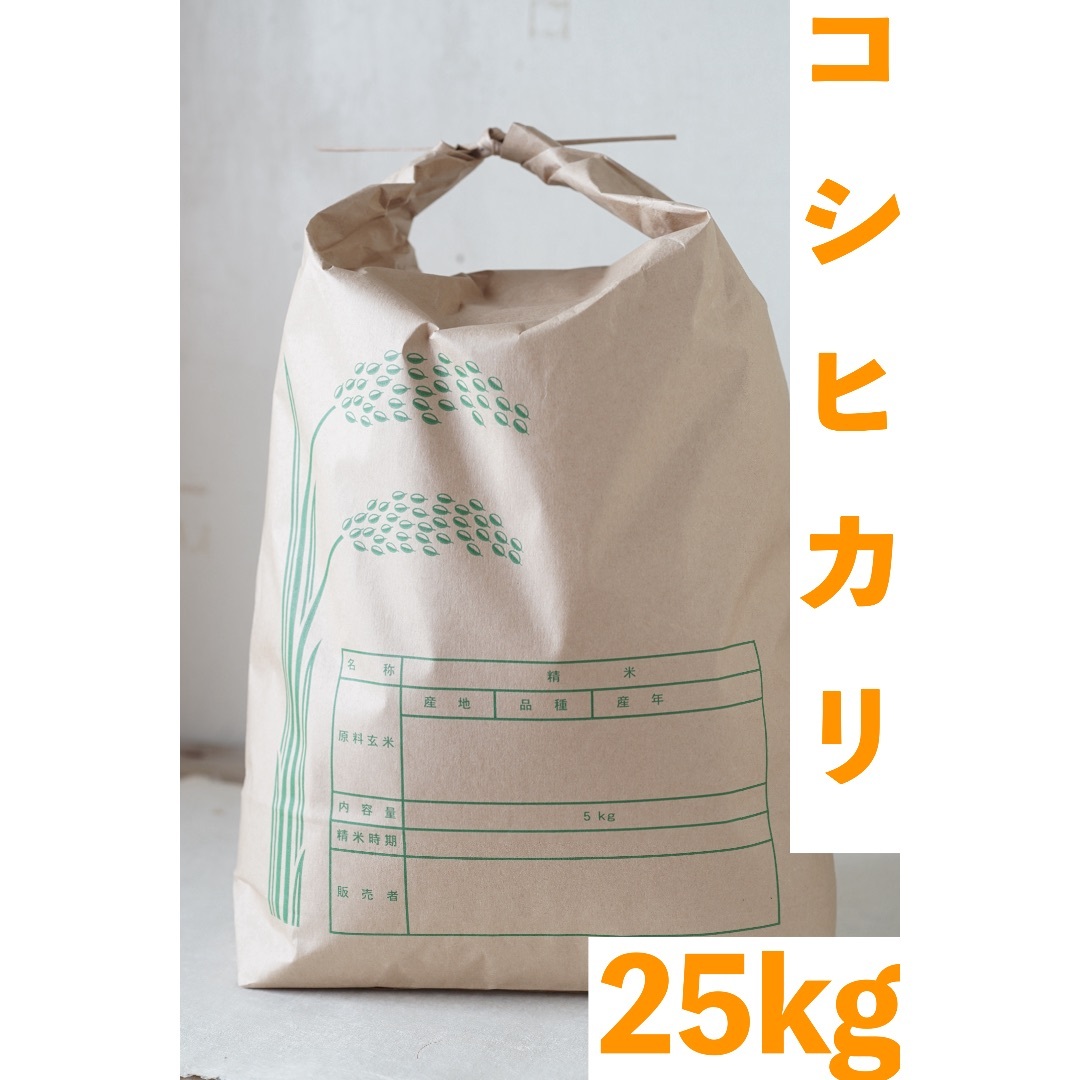 小梅様専用ページ-２／玄米２５ｋｇ】コシヒカリ三重県産 美味しいお米！-