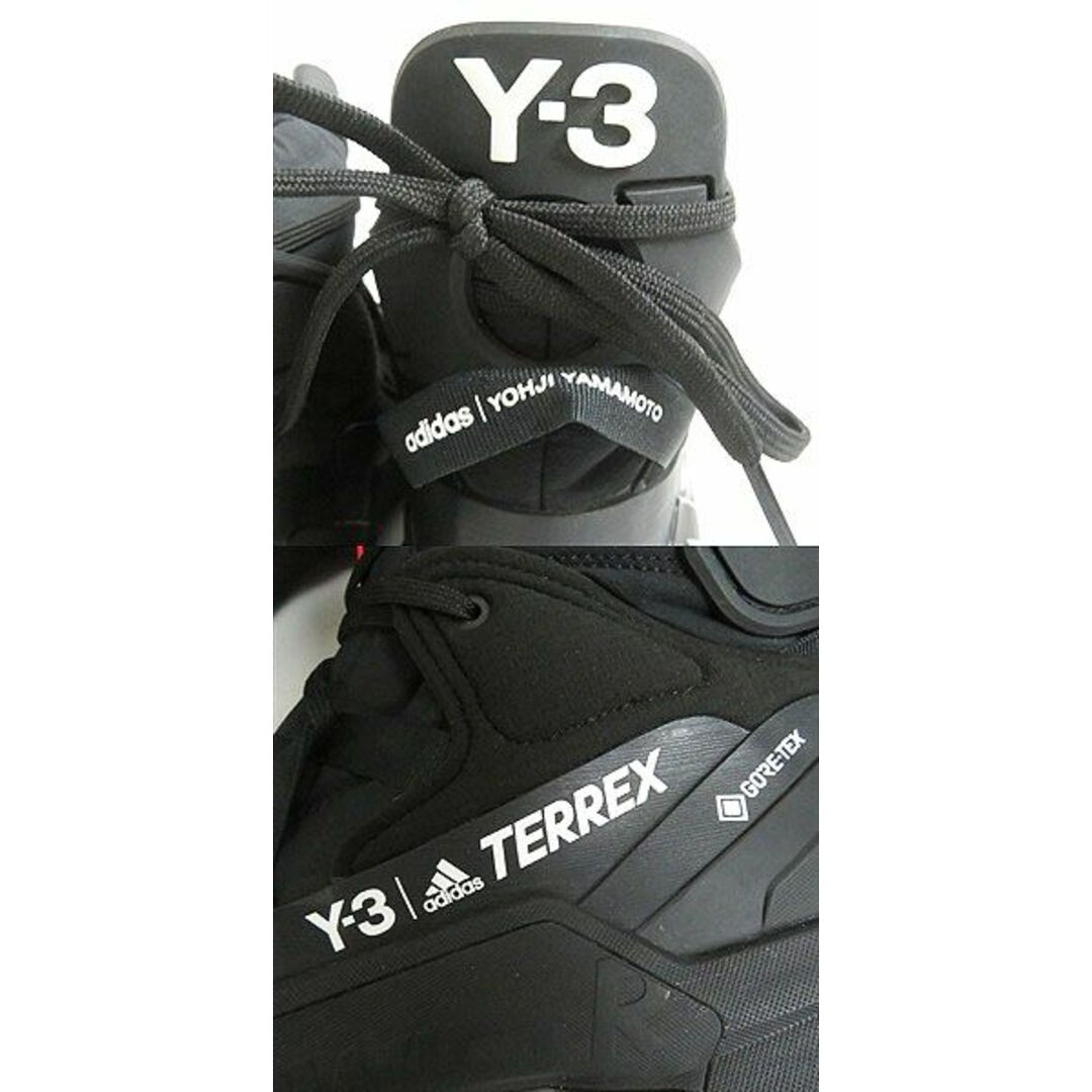 Y-3(ワイスリー)の美品□Y-3/ワイスリー GZ9167 TERREX SWIFT R3 GORE-TEX レースアップ ハイカットスニーカー/アウトドアブーツ ブラック 28cm 箱付き メンズの靴/シューズ(スニーカー)の商品写真