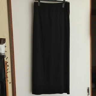 ノーブル(Noble)の美品ノーブル トタンテレコタイトスカート ブラック サイズL(ロングスカート)