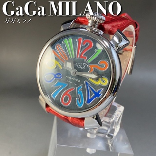 ガガミラノ 時計(メンズ)（レッド/赤色系）の通販 29点 | GaGa MILANO ...