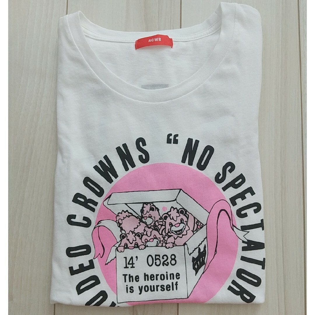 RODEO CROWNS WIDE BOWL(ロデオクラウンズワイドボウル)のRCWB＊0528 ロディー BIRTHDAY Tシャツ レディースのトップス(Tシャツ(半袖/袖なし))の商品写真