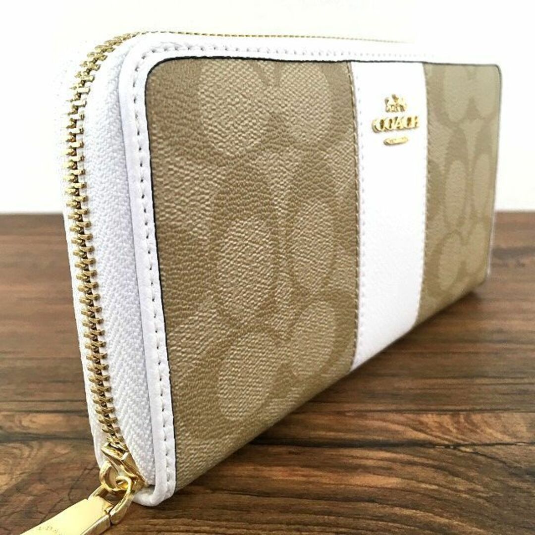 未使用品 COACH ジップウォレット F52859 117