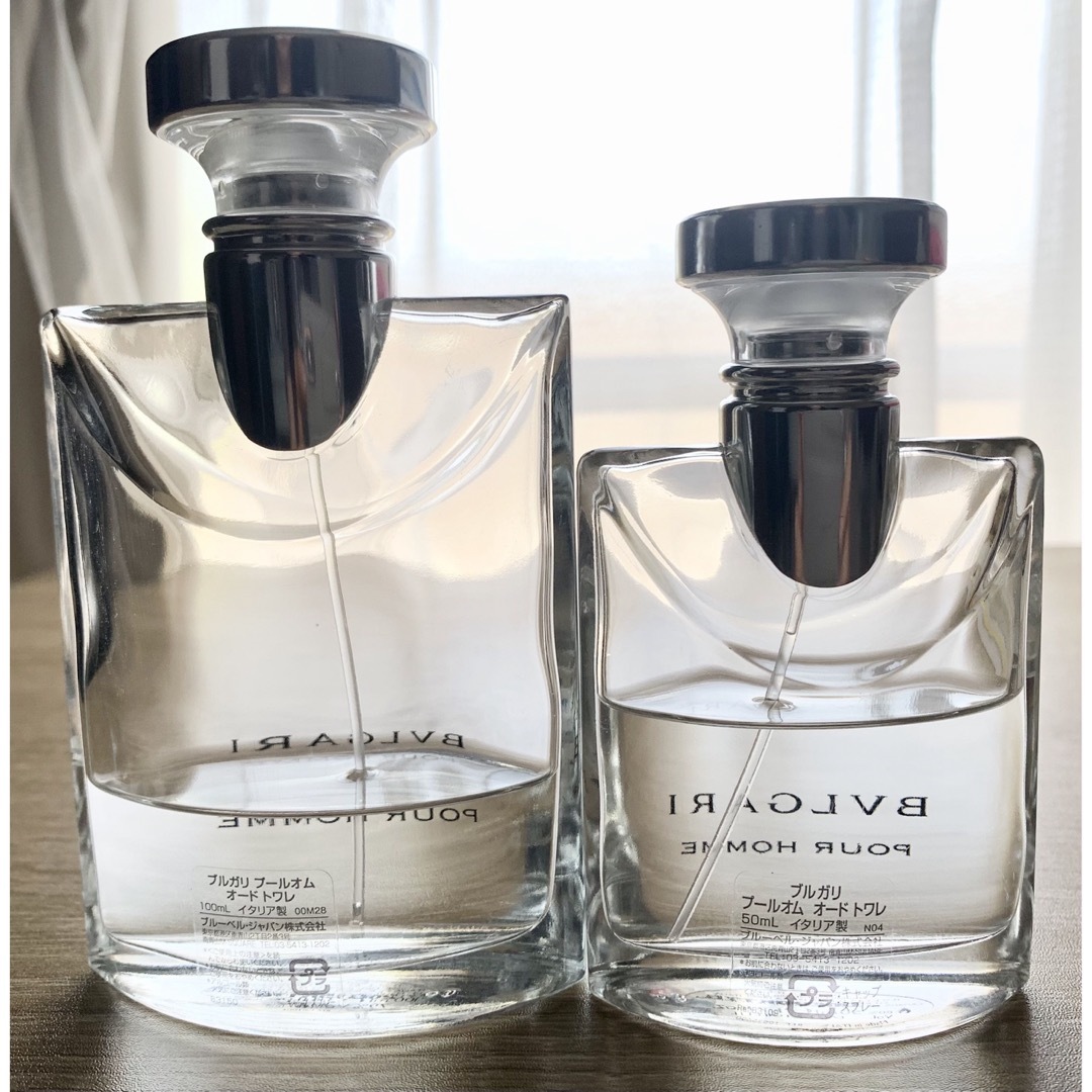 BVLGARI - BVLGARI プールオムオードトワレ 100ml 50ml 2本セットの ...