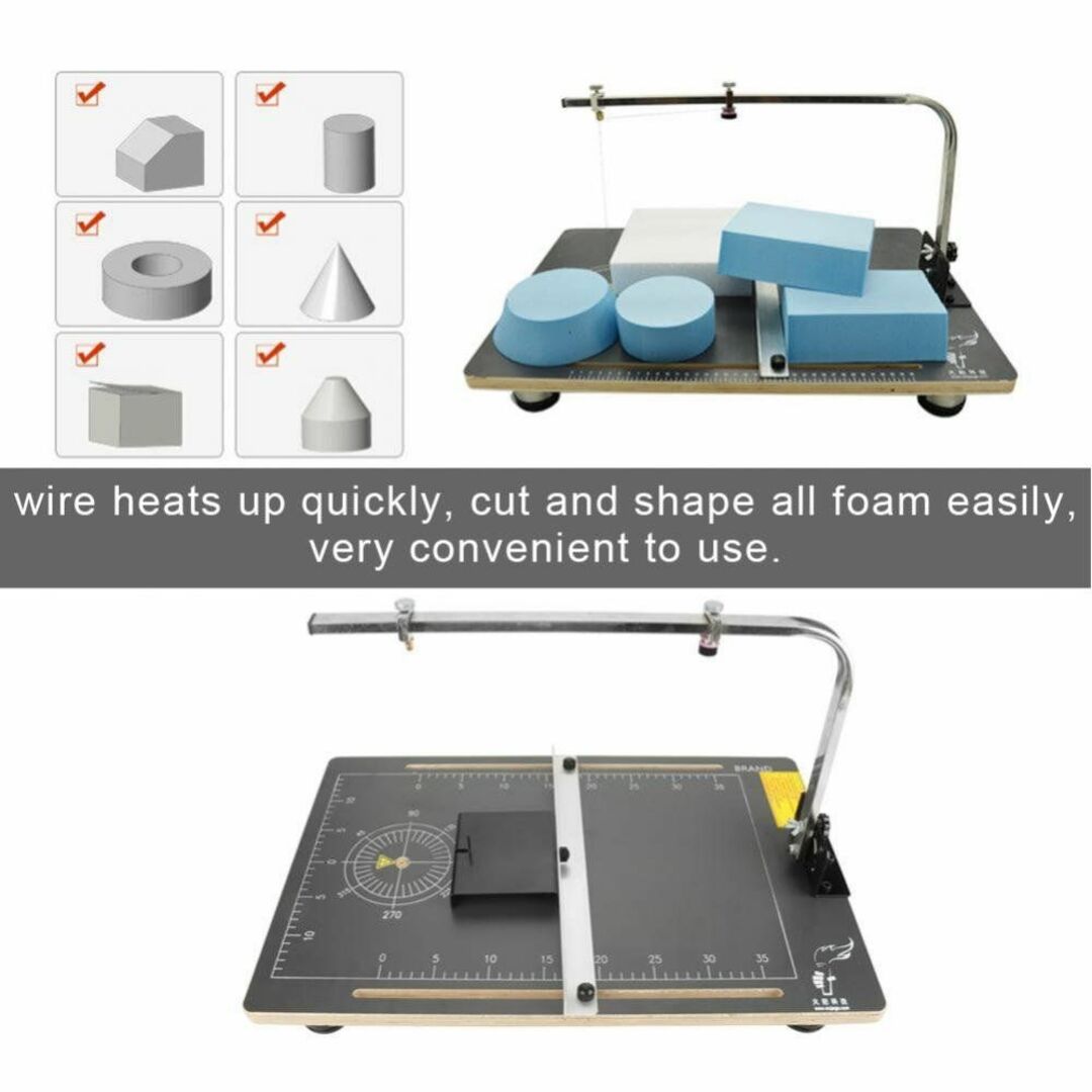 発泡スチロールカッター、熱線カッター フォームカッティングマシンホットワイヤフォ