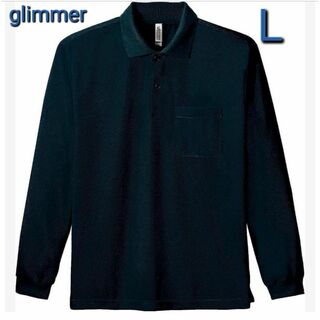 [グリマー]  ドライ 長袖 ポロシャツ [ポケット付] 00335-ALP(ポロシャツ)