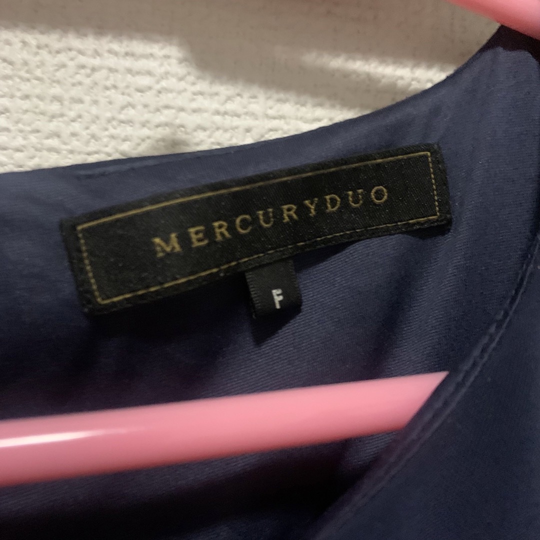 MERCURYDUO(マーキュリーデュオ)の【値下】ブラウス　袖シースルー レディースのトップス(シャツ/ブラウス(長袖/七分))の商品写真