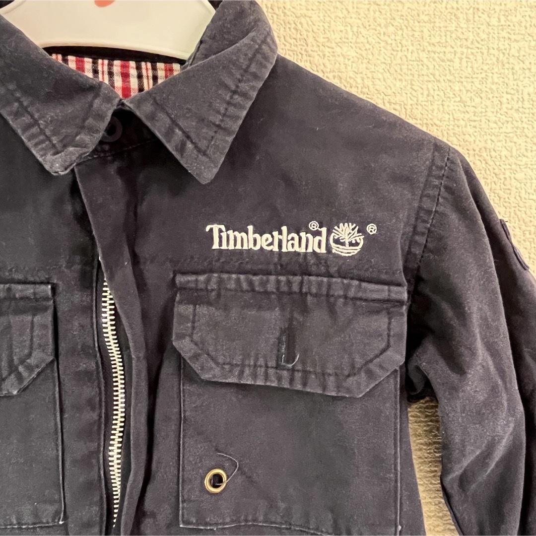 Timberland(ティンバーランド)のティンバーランド　男の子100㎝　上着　ネイビー キッズ/ベビー/マタニティのキッズ服男の子用(90cm~)(ジャケット/上着)の商品写真