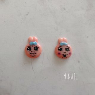 おぱんちゅうさぎ　3Dパーツ　ネイルパーツ (デコパーツ)