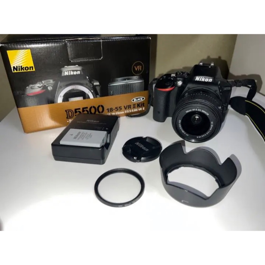 【美品】Nikon D5500 18-55mm VR G II レンズキット