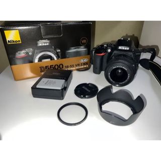 ニコン(Nikon)のNikon D5500 18-55 VR2 レンズキット BLACK(デジタル一眼)