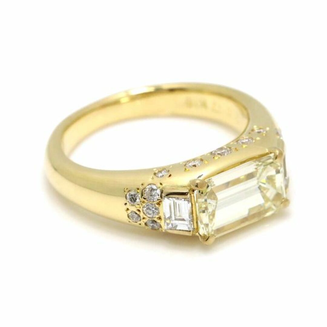 一粒ダイヤダイヤリング　PT900 0.17ct