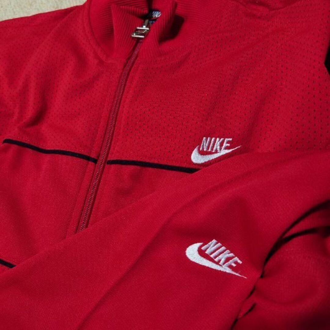 70s NIKEジャージ セットアップ 古着 ナイキ トラックジャケット 紺タグ
