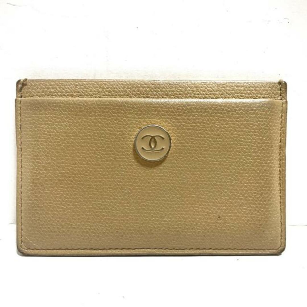 CHANEL - シャネル パスケース ココボタン ベージュの通販 by ブラン