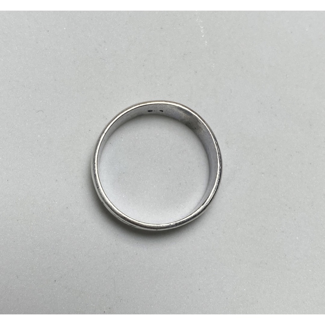 シルバー925リング　silver925平打ち柄あり　平打ち指輪YQ3レ二ブるC メンズのアクセサリー(リング(指輪))の商品写真