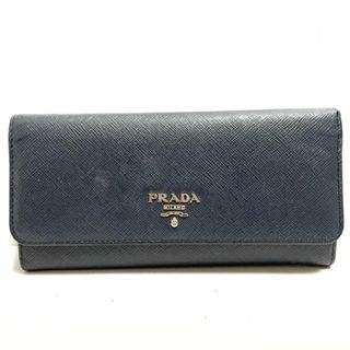 プラダ(PRADA)のプラダ 長財布 - 1MH132 ダークネイビー(財布)