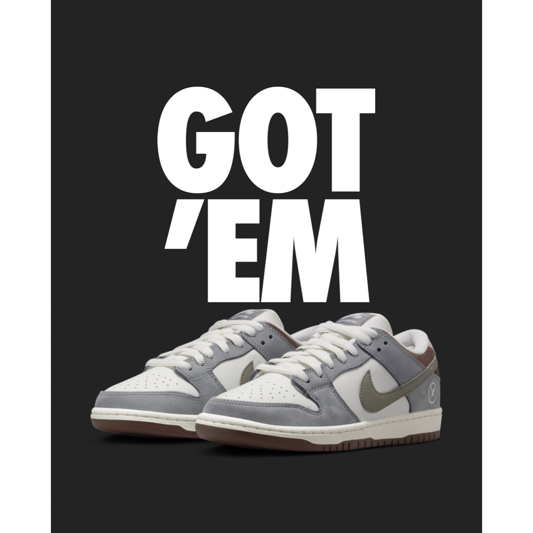 Nike SB Dunk Low Pro QS Wolf Grey 堀米雄斗